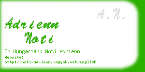 adrienn noti business card